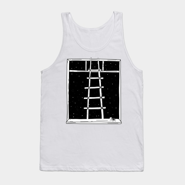 One step ahead Tank Top by ckai